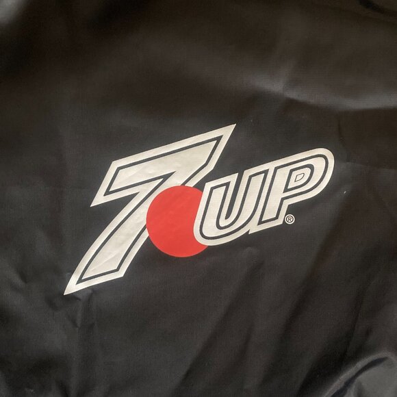 45th Grammy Awards Black Tote Bag with 7 Up Logo and Zipper 2003 - Picture 5 of 7